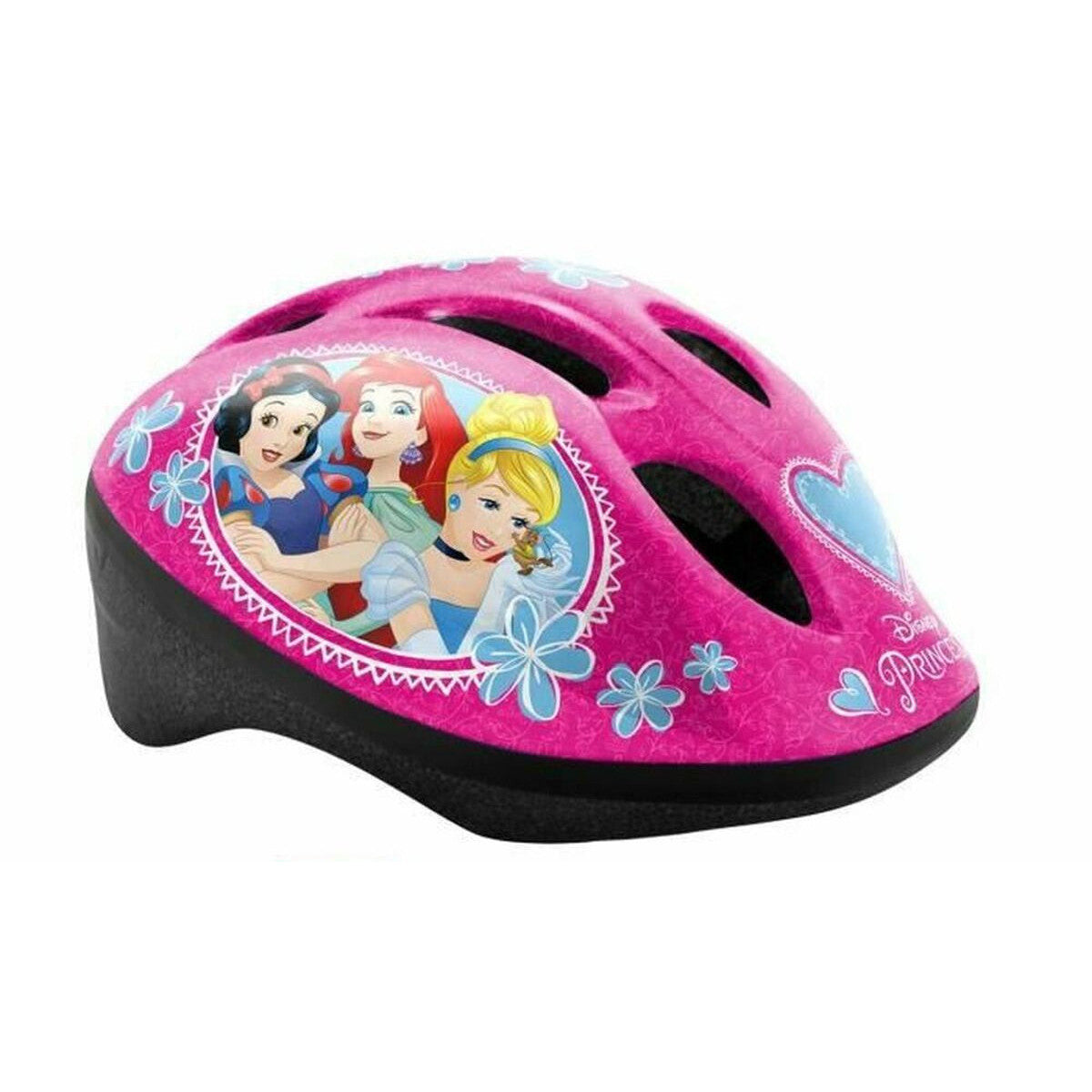 Pink Disney Princesses Baby Cycling Helmet with Knee Pads